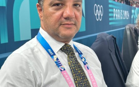 إيهاب أمين مراقباً عاماً على منافسات الجمباز الفني في أولمبياد باريس