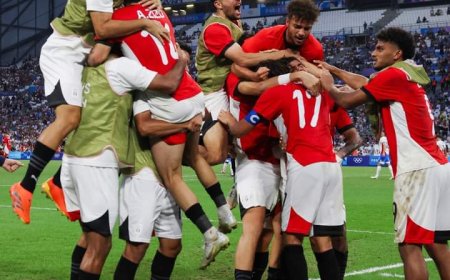 إنجاز تاريخي منتخب مصر الأوليمبي إلى الدور نصف النهائي لاولمبياد باريس 2024