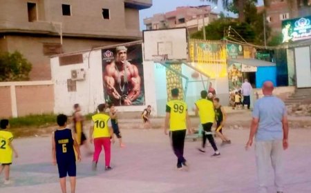 مباريات دورى كرة السلة بشباب فوة بمشاركة 56 لاعب .. "صيفك رياضة وصحة "