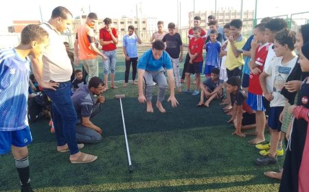 فعاليات المسابقة الرياضية في اللياقة البدنية بمطوبس .. صيف شبابنا 