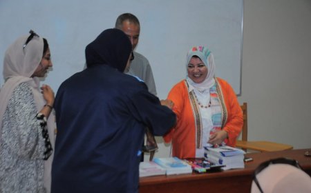 افتتاح فصل لمحو أمية العاملات بجامعة كفر الشيخ