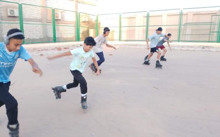 مهرجان الإسكيت بمركز شباب بيلا  ..  فاعليات مبادرة "صيف شبابنا "