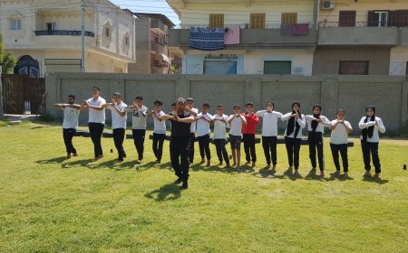تدريبات الكونغ فو بمركز شباب قلين ضمن فاعليات مبادرة "صيفك رياضة وصحة"