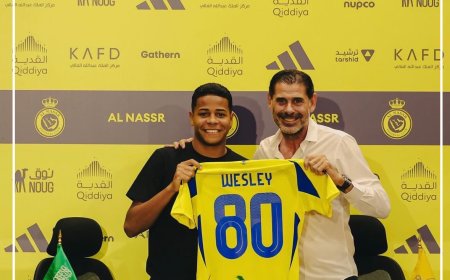 نادي النصر السعودي يتعاقد مع اللاعب البرازيلي ويسلي غاسوفا