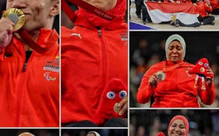 مصر تتألق في بارالمبياد باريس 2024: 7 ميداليات تزين إنجازات ابطالنا