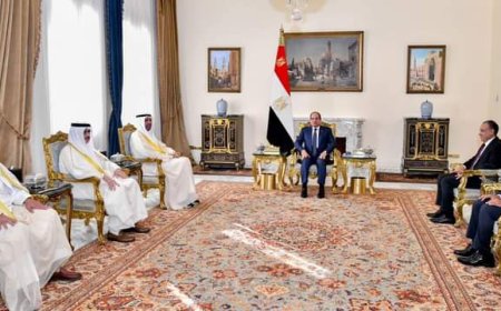 استقبل الرئيس السيسي وزير خارجية دولة الكويت وزير الخارجية والهجرة وشئون المصريين في الخارج