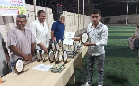 شباب مطوبس تكرم أوائل الشهادات التعليمية بمركز شباب بني بكار ..  بداية جديدة 