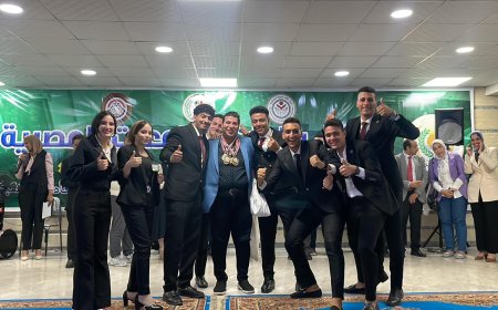 جامعة كفر الشيخ تحصد 7 ميداليات في ملتقى برلمان الجامعات المصرية
