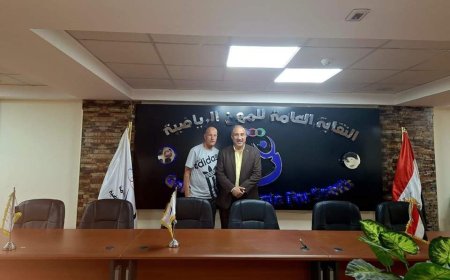 الكابتن إبراهيم فرحات فى ضيافه الدكتور فتحى ندا نقيب عام المهم الرياضيه 