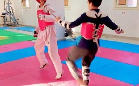 بداية جديدة .. تدريبات ناشئى تايكوندو دسوق ضمن المشروع القومي للموهبة بكفر الشيخ 