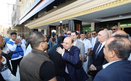 محافظ كفر الشيخ يستقبل وزير الشباب والرياضة في بداية جولته لدعم المشروعات الرياضية بالمحافظة*