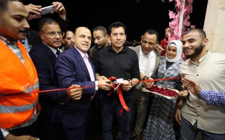 وزير الشباب والرياضة ومحافظ كفرالشيخ يضعان حجر الأساس للملعب القانوني ويفتتحان مشروعات بمركزى شباب المركزية والثمانين بالحامول