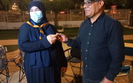 المنديل الكشفى وحكاية حنان وصباح