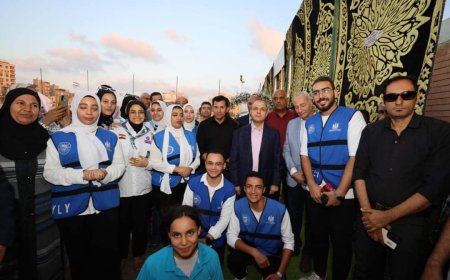 «شباب يدير شباب» يشارك في تنظيم لقاء معالي الوزير دكتور اشرف صبحي في محافظة كفرالشيخ