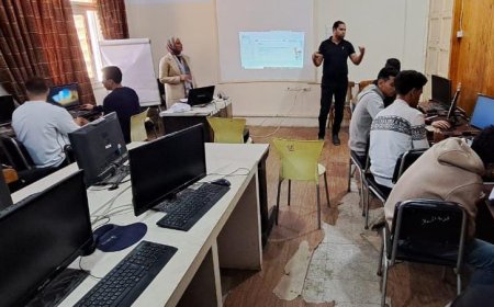 ادوات مساعد الذكاء الإصطناعي الشخصى ChatGPT  و Copilot ورش تدريب بشباب كفر الشيخ .. بداية جديدة |صور
