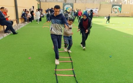 اليوم الرياضي الترويحي لذوى القدرات الخاصة بشباب كفر الشيخ