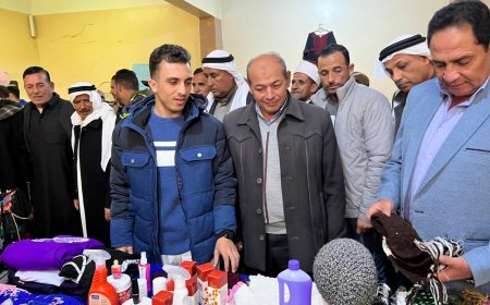 نائب محافظ شمال سيناء يدشن إنطلاق مبادره مناهضه العنف ضد المرأة بالشيخ زويد