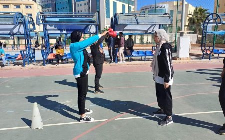 انطلاق المهرجان الرياضى (BE FIT) بجامعة كفر الشيخ بالتعاون مع الشباب و الرياضة