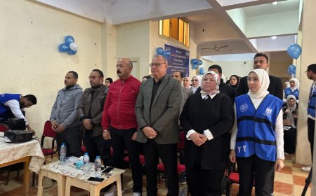 حفل إطلاق مشروع Learn7 بمراكز شباب كفر الشيخ والجامعة