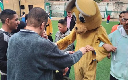 اليوم الرياضى الترويحى للأبناء القادرون بإختلاف بالتعاون مع بنك التطوع المصرى بشباب كفر الشيخ