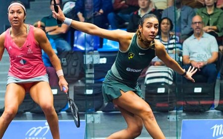 تأهلت لاعبة "وادى دجلة" هانيا الحمامي لنصف نهائي "هونج كونج المفتوحة للاسكواش"