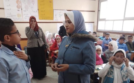 أمنك أولاً .. بمدارس برج البرلس تحت شعار معًا لمواجهة الإبتزاز الإلكتروني | صور