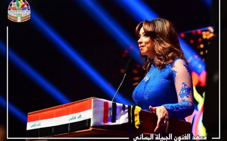 نانسى إبراهيم تكرم دوليا من مهرجان عيون كأفضل مذيعة عربية