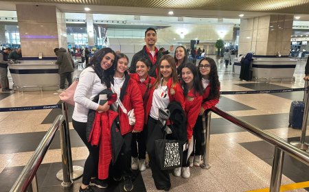 بعثة مصر للجمباز الإيقاعي والإيروبيك تشارك بطولة البحر المتوسط للناشئين  بتونس