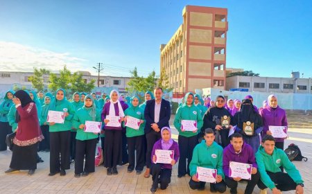 شباب بيلا تكرم المتميزين علمياً و الموهوبين من طلاب المدارس الثانوية فى بيلا بكفرالشيخ