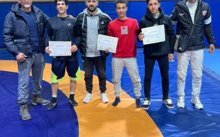 ابناء ببلا بكفر الشيخ  المصارعه يتألقون في بطوله  الجمهوريه للمصارعة  للمدارس