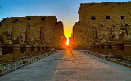 الحدث الذي يُظهر دقة علمائنا القدامى في فهم الظواهر الفلكية والهندسة المعمارية: تعامد الشمس على معابد الكرنك يعلن بداية الشتاء