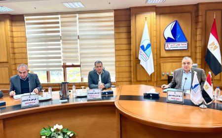 اجتماع مجلس إدارة مشروعات التطوير بجامعة كفرالشيخ 