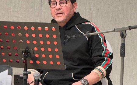 هانى شاكر أمير الغناء العربى يستعد لحفل دبى غدا بالبروفات 