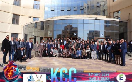 انطلاق وقائع المؤتمر السنوي الخامس لقسم القلب بكلية الطب البشري جامعة كفر الشيخ