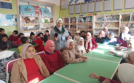 لقاءات "امنك اولا" للحد من مخاطر الهاتف المحمول تصل مدرسة مسطروه الإبتدائية ببرج البرلس