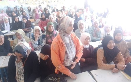 مبادرة إتحاد شباب كفرالشيخ "وعى" تصل مدرسة عمر عبدالعزيز الإعدادية وترفع شعار "لا للتنمر "