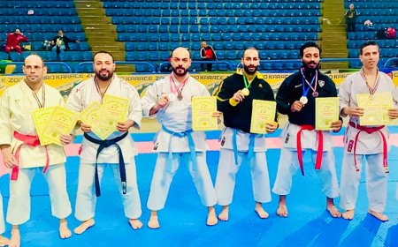 المركز الخامس من نصيب كفر الشيخ فى بطولة الجمهورية للرواد فى الكاراتيه 