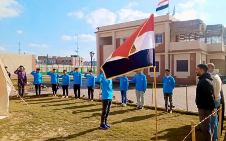 المعسكر الكشفي التدريبي لعشائر الجوالة بمراكز شباب مطوبس 