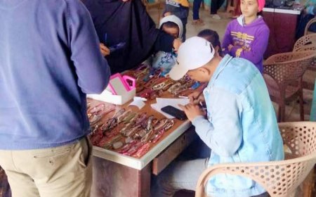 شباب البكاتوش يستقبل "صحتك تهمنا" التى قدمت خدماتها ل 300 مواطن وتحمل تكاليف 11 عملية جراحية