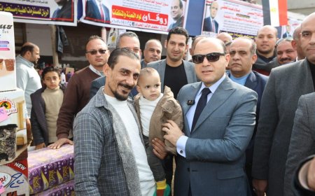محافظ كفر الشيخ يفتتح سوق "اليوم الواحد" ببلطيم بتخفيضات تصل إلى 35%