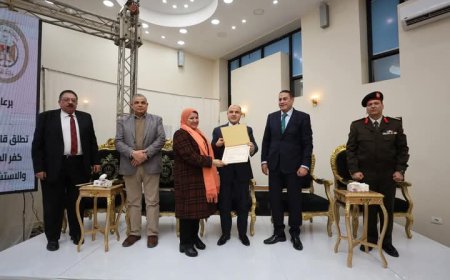 رئيس جامعة كفر الشيخ يشهد فعاليات القافلة الطبية وندوة بعنوان "بداية جديدة لبناء الإنسان"