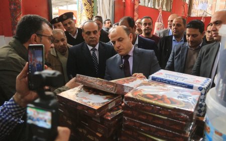 محافظ كفرالشيخ يفتتح معرض "أهلًا رمضان" بالسوق الحضري بغرب عاصمة المحافظة