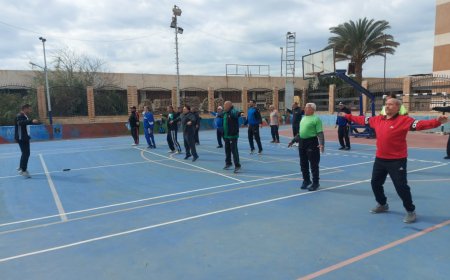 لياقة المصريين .. المشروع القومي لرياضة الرواد بكفر الشيخ يستقبل ممثلى وزارةالشباب