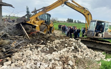 محافظ كفرالشيخ يتابع الموجة الـ 25 لإزالة التعديات على أملاك الدولة والأراضي الزراعية ومخالفات البناء بمراكز المحافظة