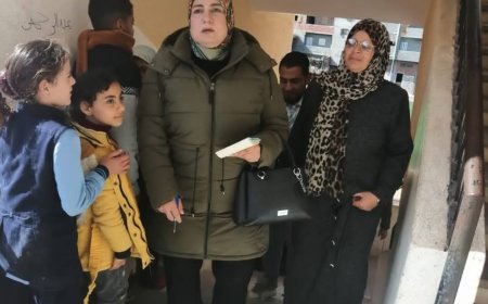 متابعة وكيلة إدارة قلين التعليمية للمدارس بكفرالشيخ