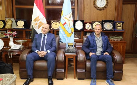 محافظ كفرالشيخ يناقش مع ممثلي الاتحاد الأوروبي مشروع إقامة محطتين للصرف الصحي بمركز بيلا