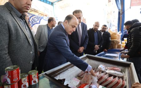 محافظ كفرالشيخ يتفقد معرض «أهلاً رمضان» بحديقة العائلات بفوه بتخفيضات تصل لـ35%