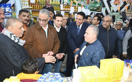 محافظ الفيوم يفتتح معرضين "أهلا رمضان 2025" لبيع السلع والمواد الغذائية بأسعار مخفضة