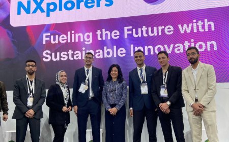 وزير البترول يكرم فريق NX-GEN ببرونزية المسابقة