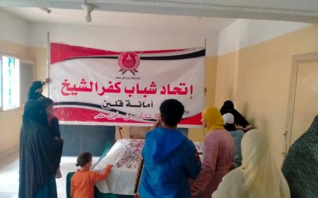 اتحاد شباب كفر الشيخ ينظم قافلة طبية شاملةبمركز شباب منشأة شبراطو